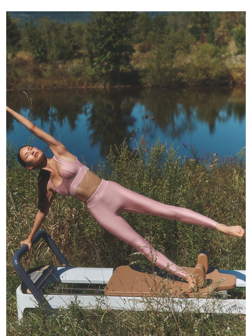 ALO Yoga Airlift High-Waist Alignment Legging Vintage Pink XXS! Excellent Cond!